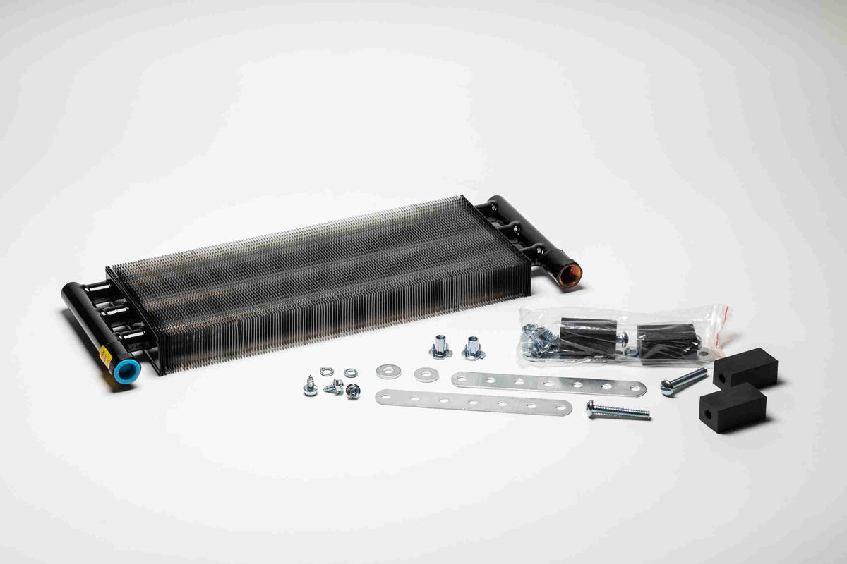 Hayden: Heavy Duty Oil Cooler 6-1/2" X 18" X 1-1/2" w/ 1/2 Fitting