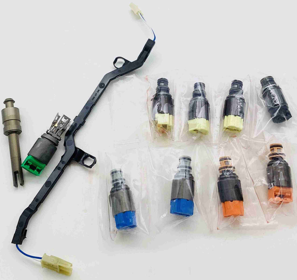 6HP19/6HP21/6HP28/6HP34: Kit, Solenoid Kit (9 Solenoids, 1 Park Cylinder, 1 Harness) 06-10