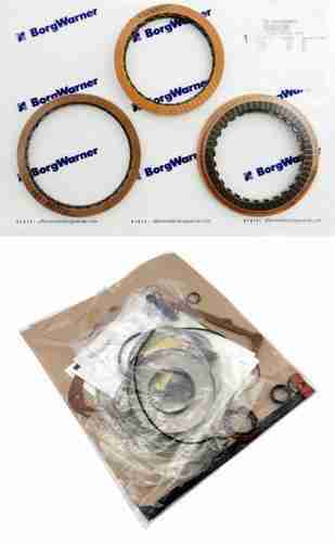 A604 Banner Rebuild Kit Transtec O/H DP2202-Borg Warner Friction Module 34038KIT
