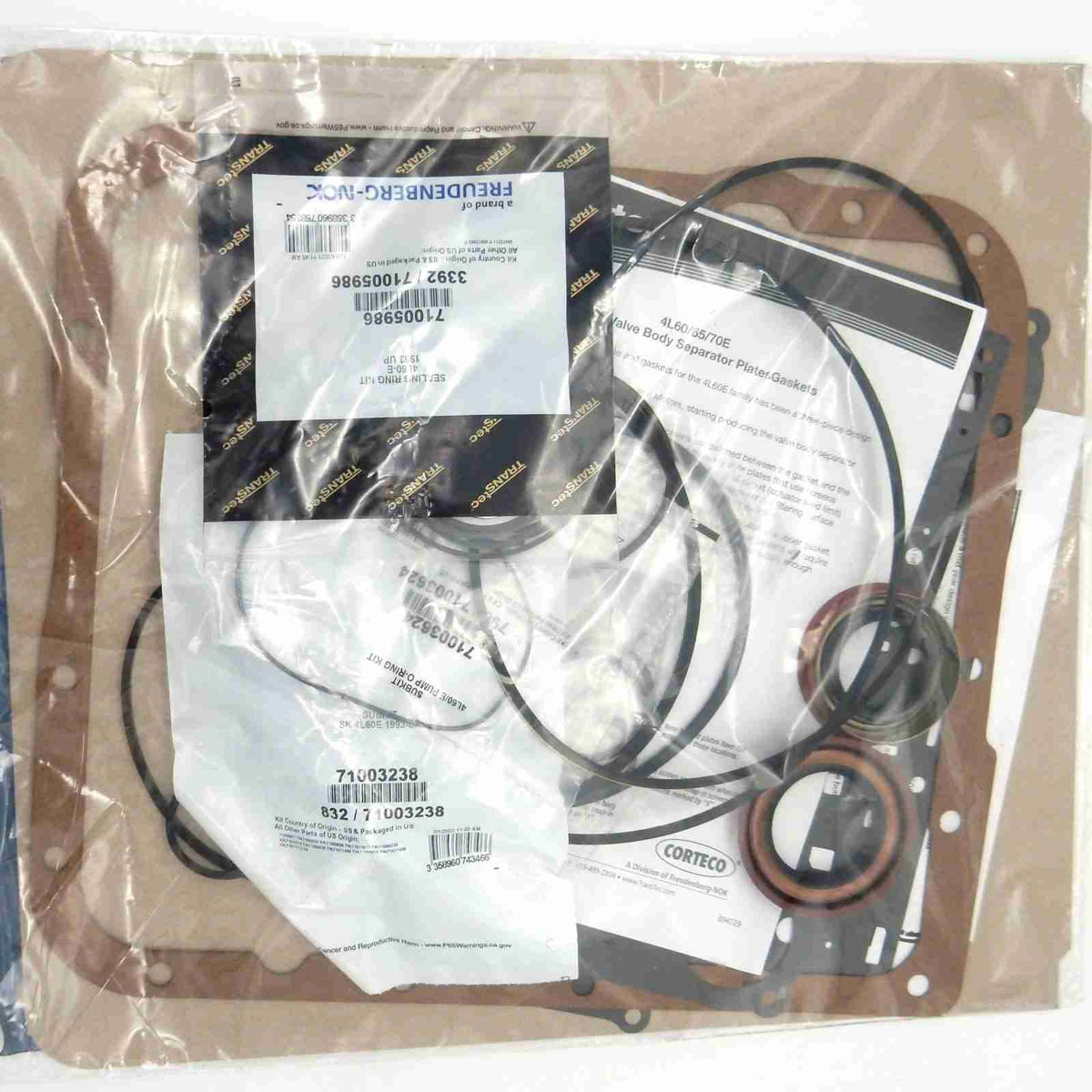 4L60E/4L65E:Overhaul Kit (Duraprene) 2004-Up (DP2472)