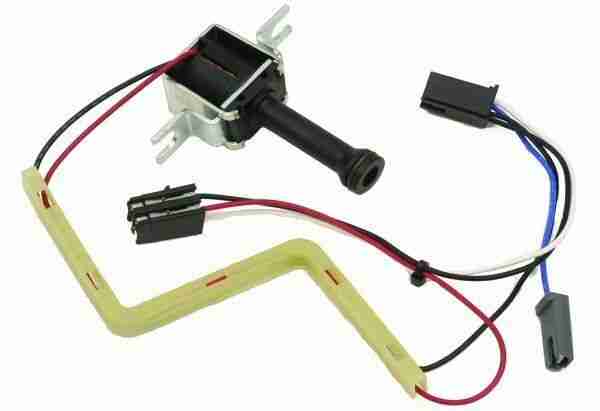 Rostra TH700-R4 TCC Lock-Up Solenoid w/ Harness (Orange Type 18) for GM 1982-1993