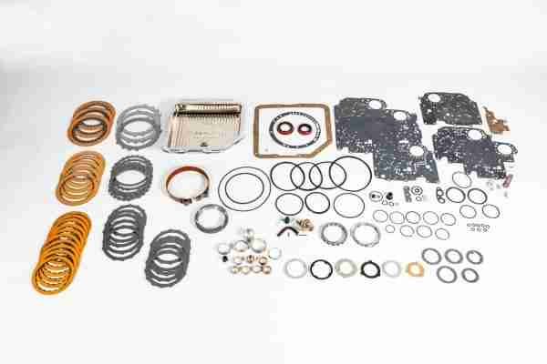 TH350 / TH350C Super Performance Transmission Rebuild Kit with TransGo SK-350, Chrome Pan & Short Ring Kit – 1969-1979 GM
