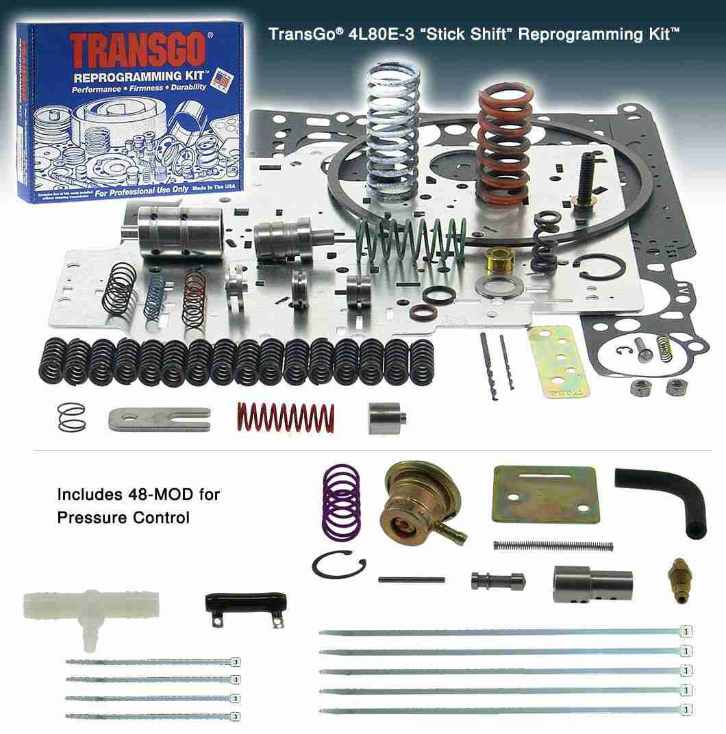 Transgo 4L80E Reprogramming Kit (Stick shift) 1991-2002 SK 4L80E-3