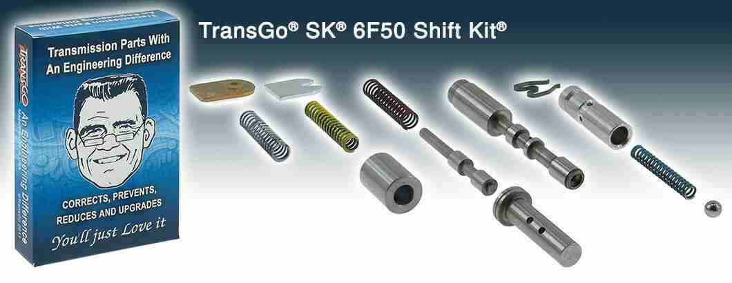Transgo 6F50 VB Kit - Corrects Press. Reg. & Actuator Feed System (2007-12)