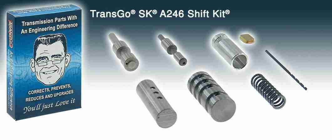 Transgo A246E Shift Kit