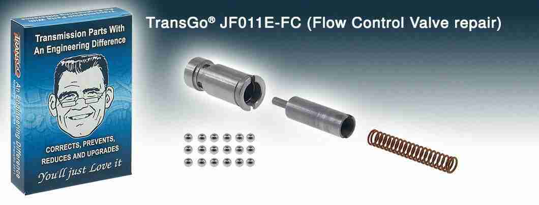 Transgo JF011E/JF015E Flow Control Valve Repair Kit 07-Up JF011E-FC