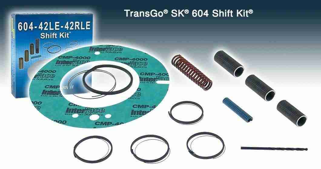 Transgo shift kit 604/41 TE, 606/42LE & 42RLE 1988-up SK 604