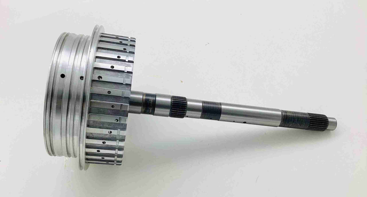 6F50/55: 4-5-6 Clutch Drum w/Input Shaft (Snap Ring Groove 1.123" Up from Ledge)