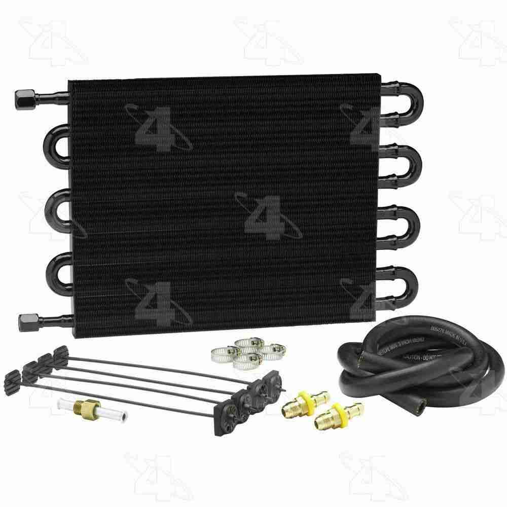 Hayden 516 High Performance Transmission Oil Cooler Heavy Duty Black Universal