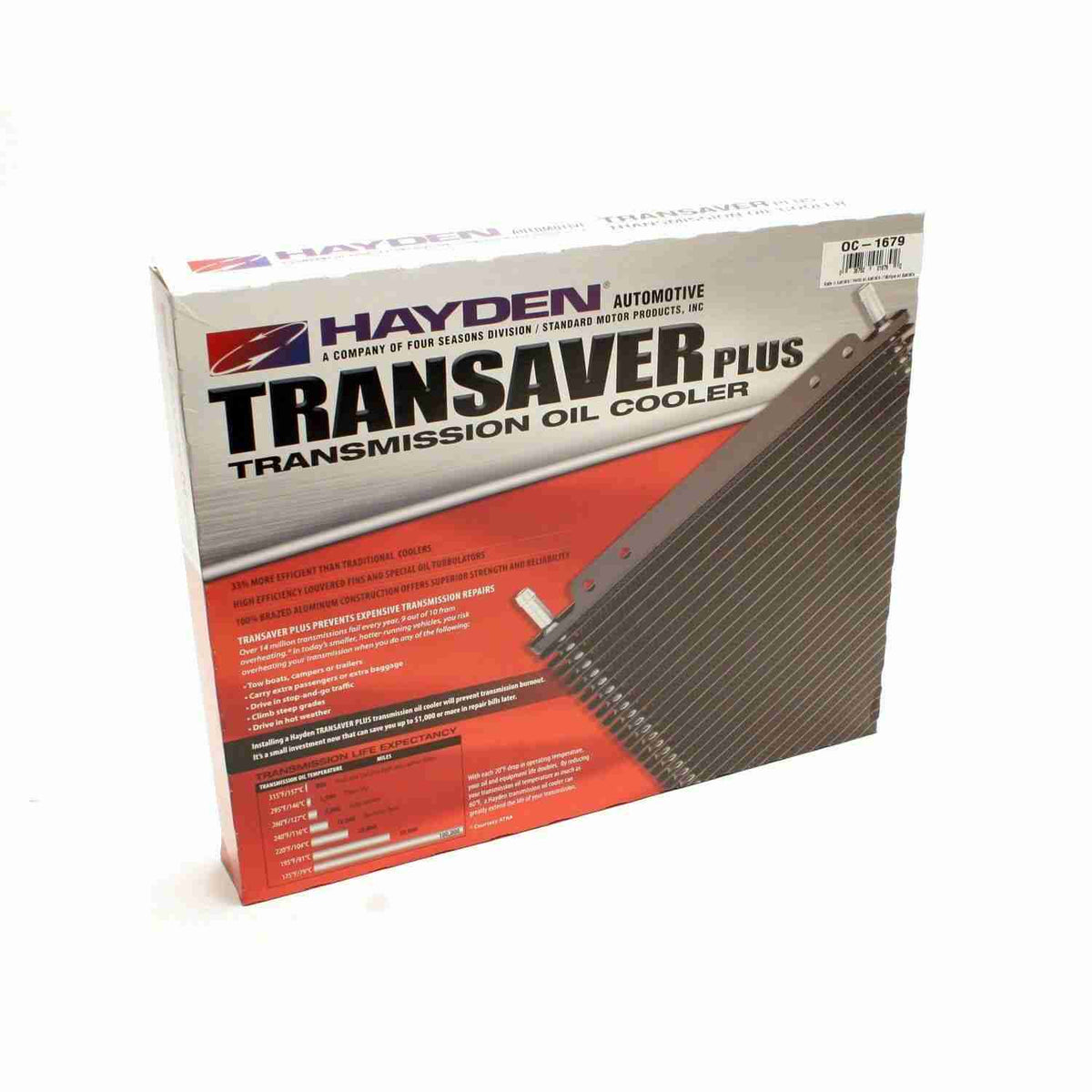 Hayden Plate &amp; Fin Style TC Extra Heavy Duty  Cooler 3/4" X 11-5/8" X 11" 1679