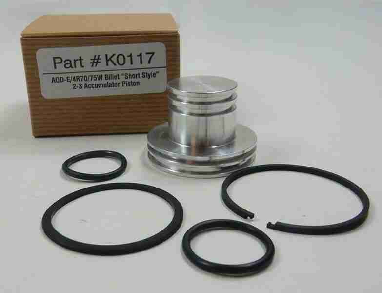 Superior AODE/4R70/75W 2-3 Accumulator Piston (Billet “Short Style”) K0117