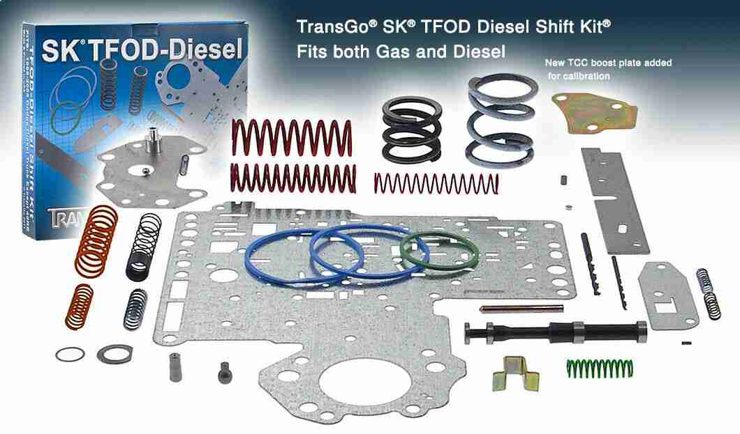 Transgo 518/618 Shift Kit Fits Dodge Truck 88-03 TFOD-DSL