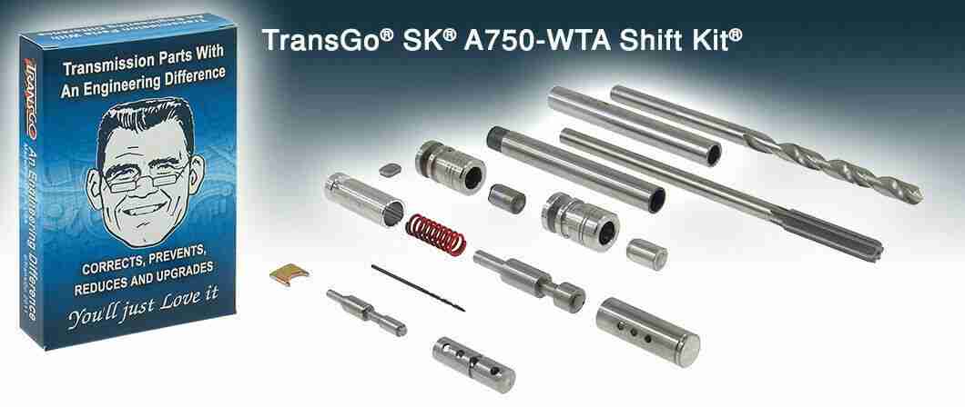 Transgo A750E/F, A761E, A960E: Shift Kit (w/o Tools) SKA750-NTA