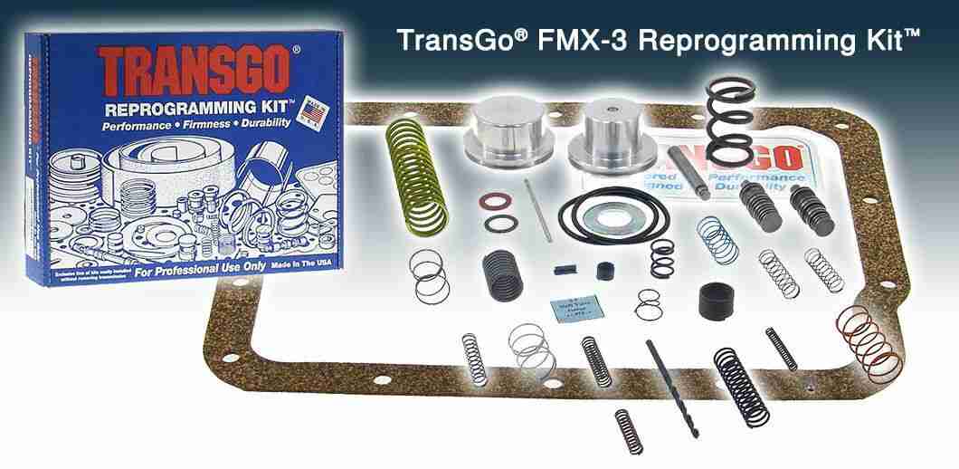 Transgo FMX Competition Stick Shift Reprogramming Kit (1967-Up) FMX-3
