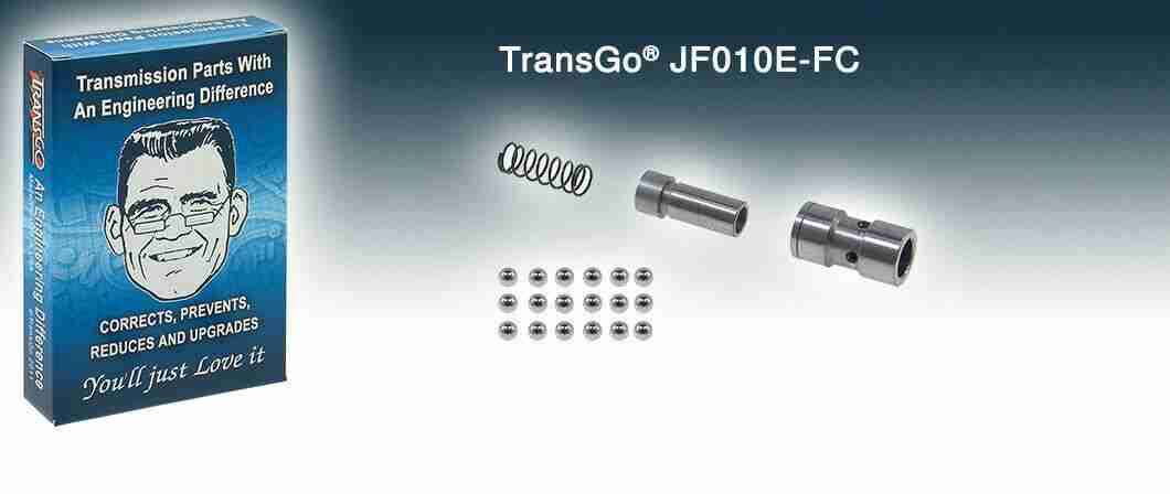 Transgo JF010E/RE0F09A Flow Control Valve Repair Kit 02-Up JF010E-FC