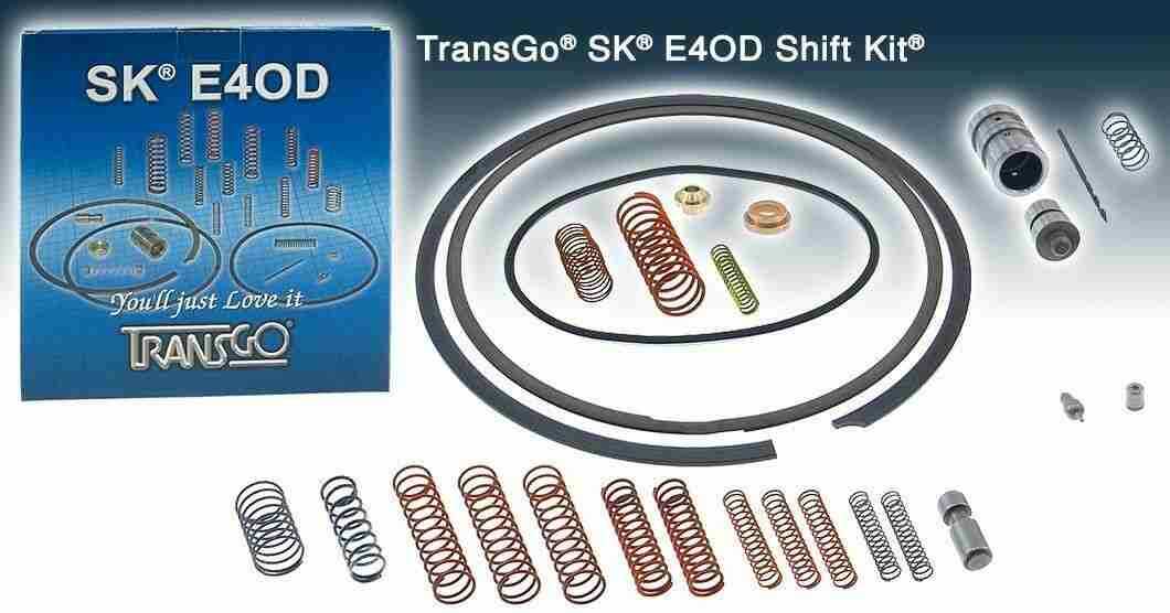 Transgo shift kit E4OD/4R100 1989-2004 Gas and Diesel