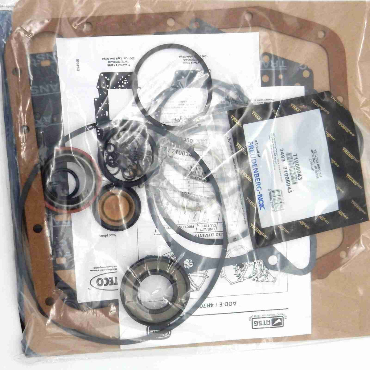 Transtec 4R70/75W,4R70/75E Overhaul Kit (Duraprene) 2004-Up DP2478