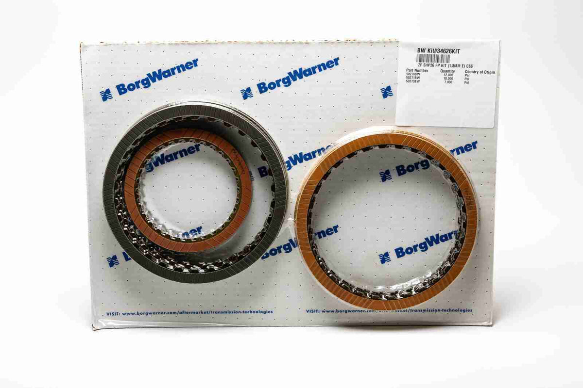 BorgWarner ZF6HP26, 6HP28: Friction Module – Noise Sensitive & Shifting Applications (02-Up)