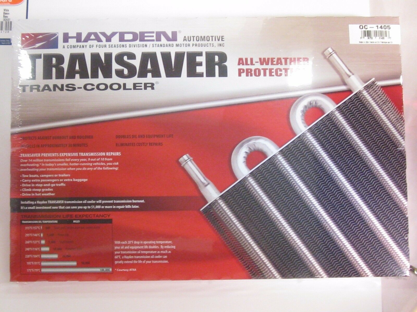 Hayden 512 Automatic Transmission Oil Cooler 