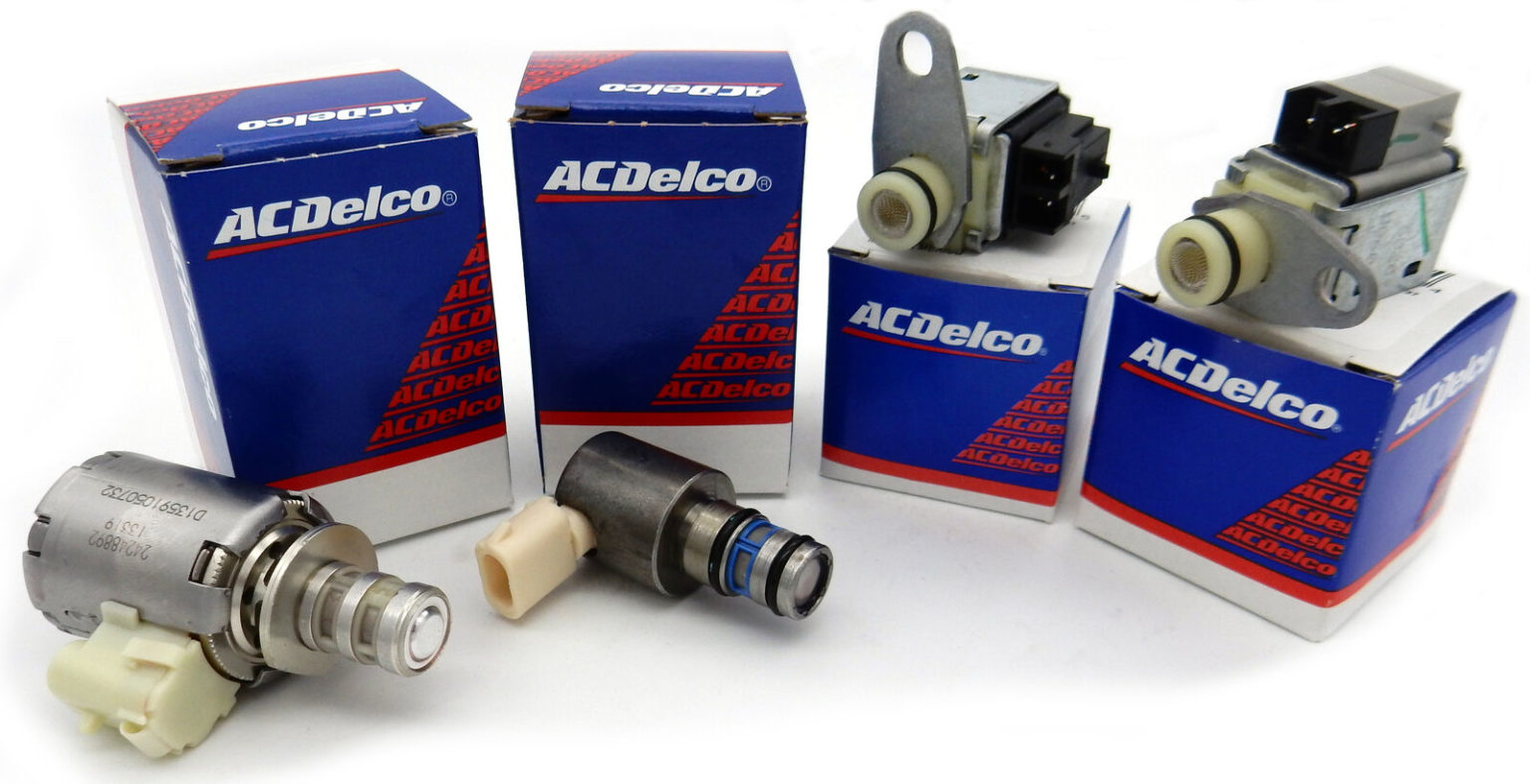 AC Delco OEM 4L80E 4 Solenoid Kit - Shift A, Shift B, TCC, & EPC 2004 ...